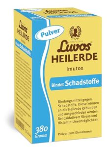 Luvos Heilerde imutox - 380g Pulver - Zur Unterstützung der Körperentgiftung - Veganes Naturprodukt - Das Original von Luvos